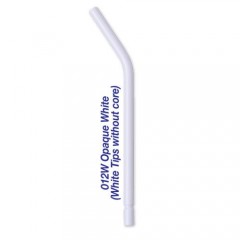  Premium Plus Disposable Air-Water Syringe Tips Opaque Color without Core - White - 250/pcs